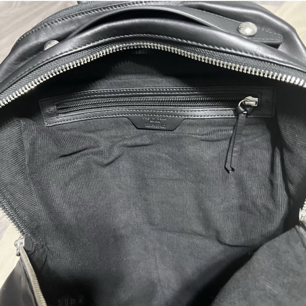 Rag & Bone Commuter Backpack
Black Leather. Slouchy Soft Large Bag - Picture 9 of 11